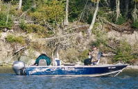 boat on water